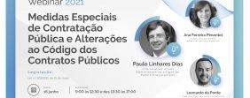 Webinar – Medidas Especiais de Contratação Pública e Alterações ao Código dos Contratos Públicos